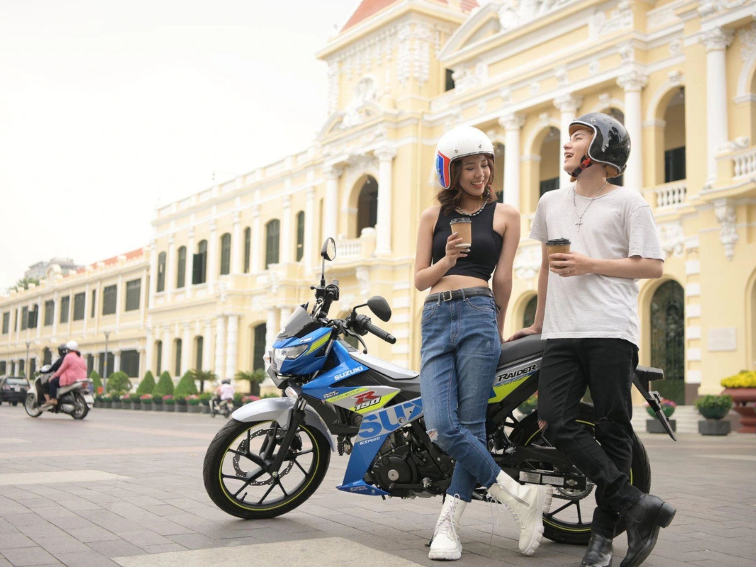 Hình ảnh xe máy Suzuki Raider (Nguồn: Internet)