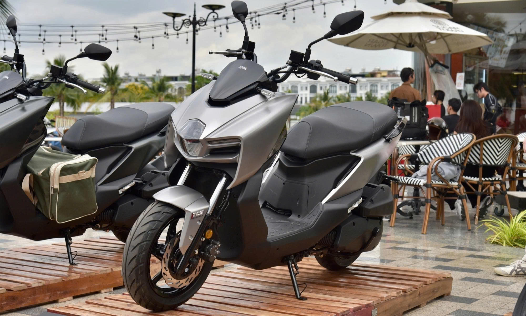 Sym Naga 150 thuộc dòng maxi cơ nhỏ