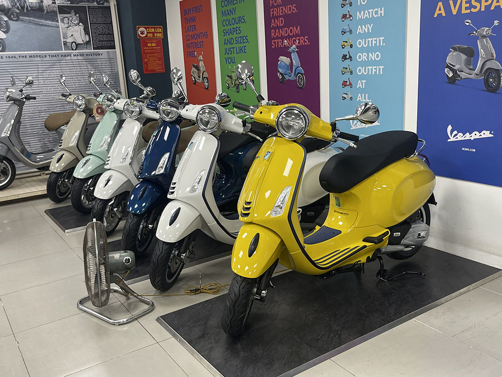 Các mẫu xe Piaggio (Nguồn: Internet)