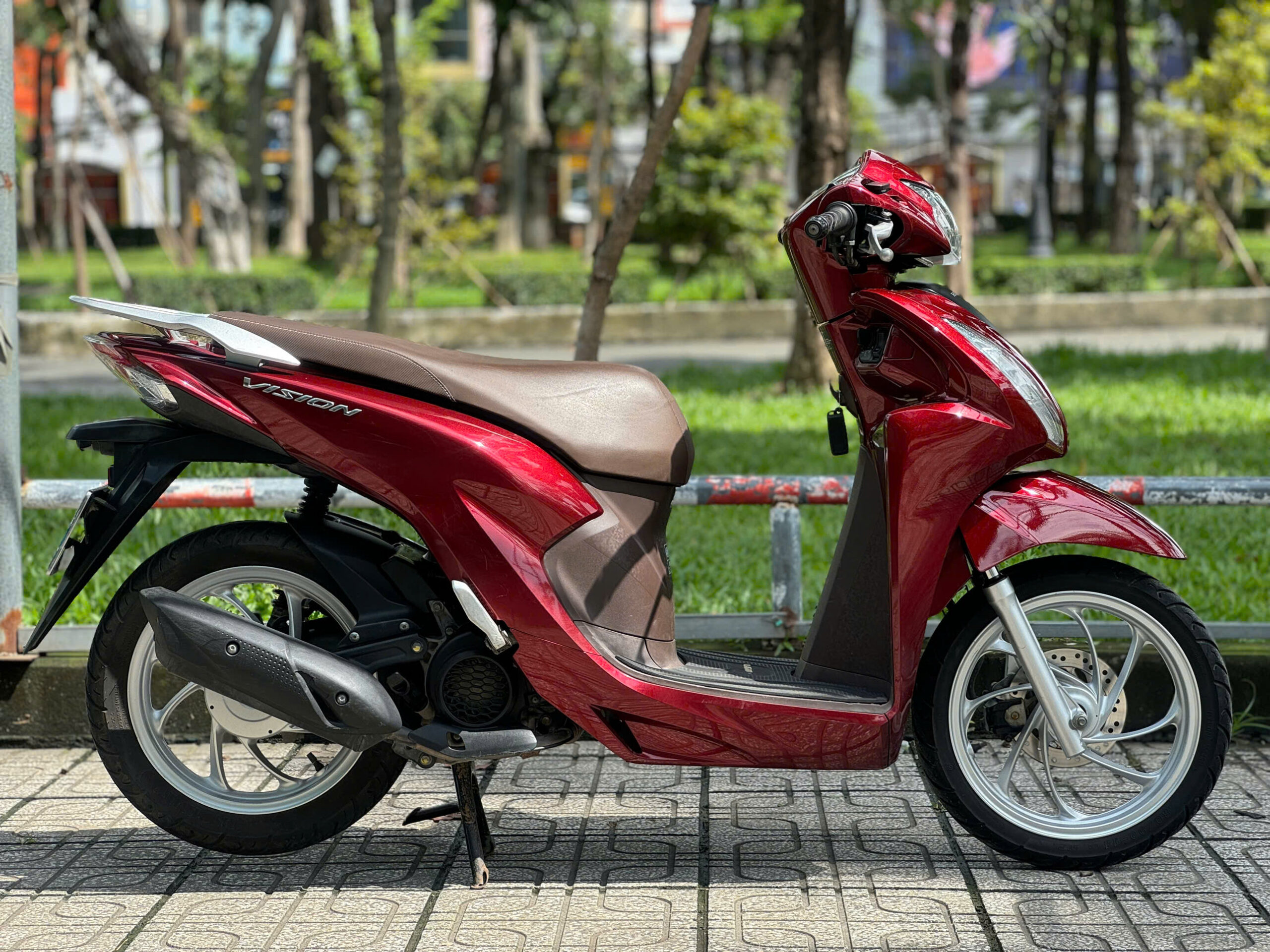 Xe Honda Vision đời 2021 cũ