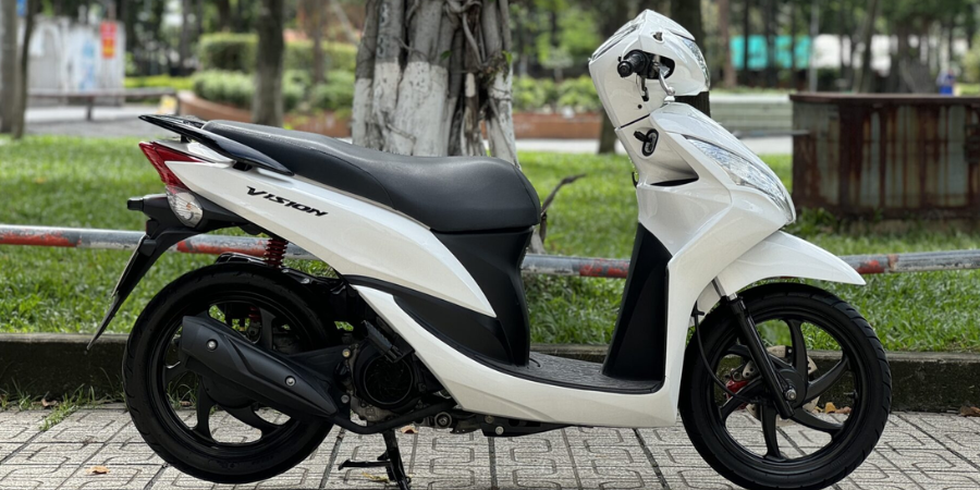 Xe Vision 2013 thiết kế nhỏ gọn, dễ điều khiển, vận hành ổn định và tiết kiệm nhiên liệu.